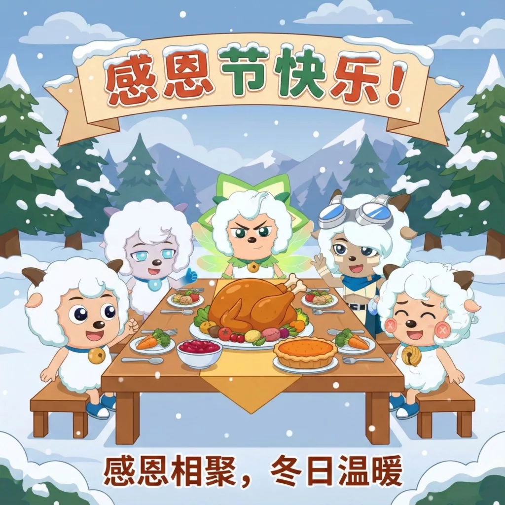 今日感恩节｜喜灰工作室-喜灰工作室博客